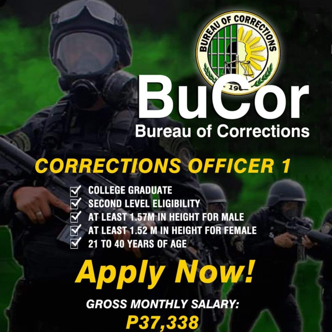 BuCor Recruitment Cycle of 2024BuCor Recruitment Cycle of 2024 - Tri Bureau