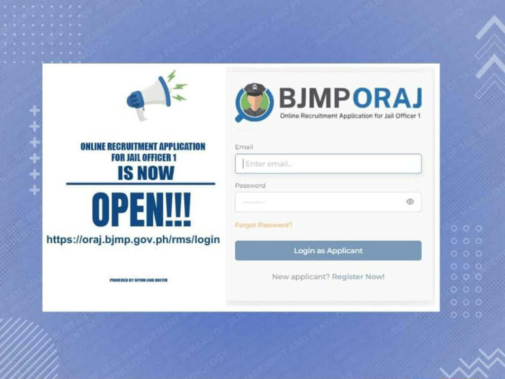 BJMP ONLINE REGISTRATION